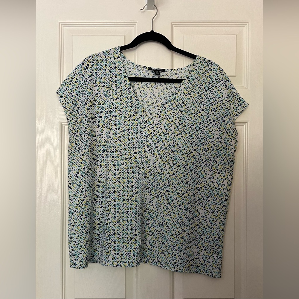 Blouse short sleeves Hilary Radley Size L